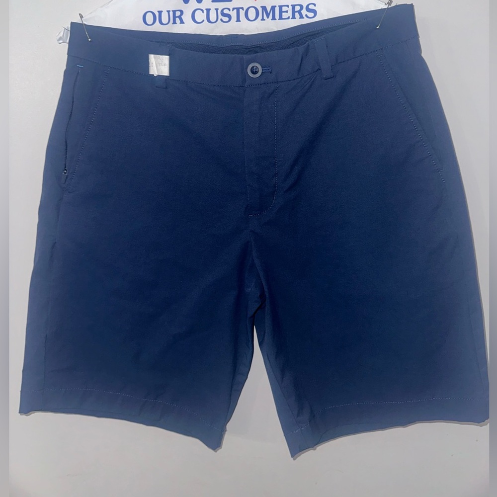 Men Vineyard Vines On the Go Shorts 30W (9in inseam) Blue (cotton/nylon/spandex